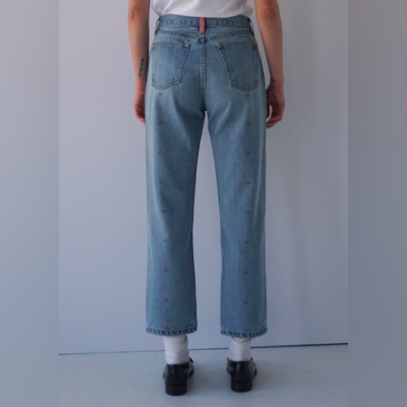 NWT Still Here Tate Baby Flower - vintage blue size 26 - Picture 1 of 7